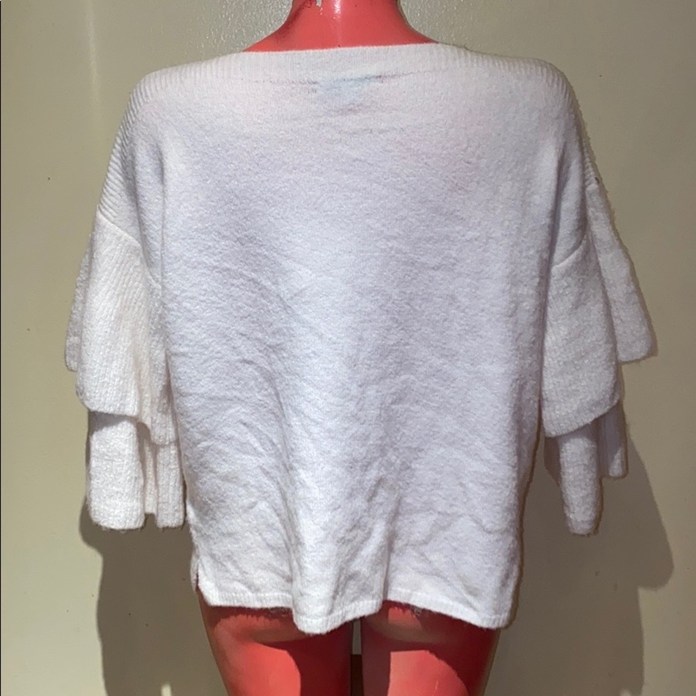 Madewell tier pullover sweater top shirt blouse - Picture 5 of 7